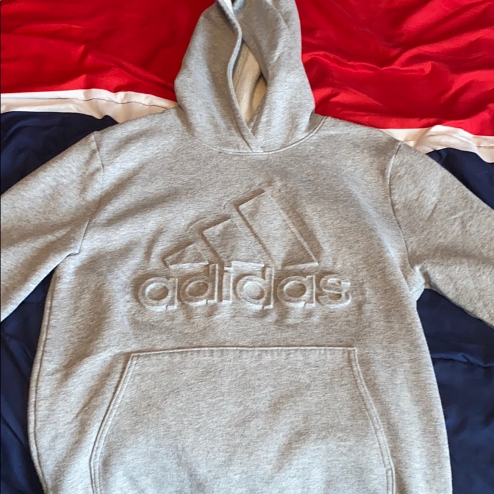 Light grey adidas sweatshirt